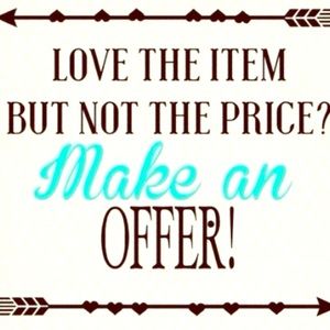 Make me some offers!